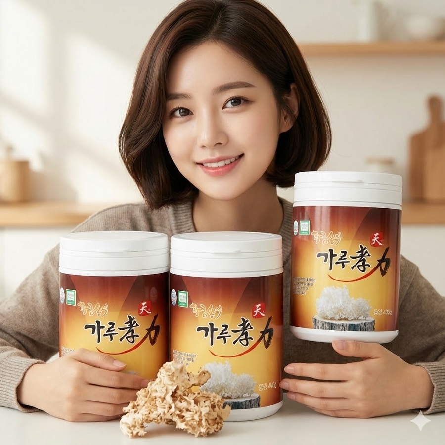 발효꽃송이버섯 꽃송이버섯 발효현미버섯 효소 천미 400g 3개 파격선물 - 상품 이미지