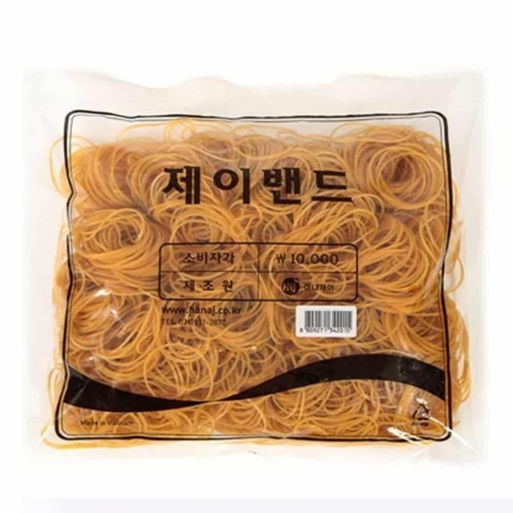 고무밴드 포장용 고무줄 x 다용도 고무줄밴드 재사용 가능한 - 상품 이미지