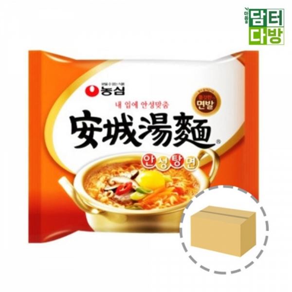 안성탕면 40봉 1BOX 농심 - 메인 이미지