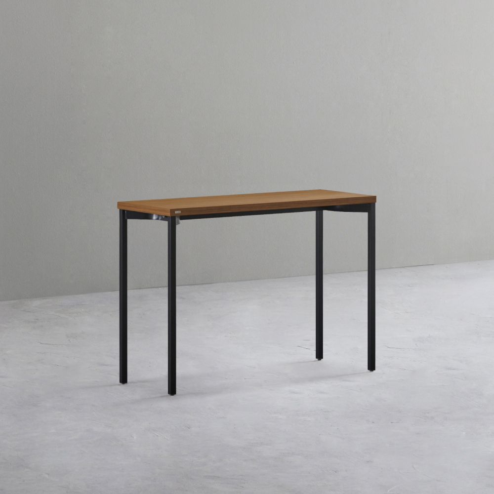 데스커 베이직 책상 1000x400mm, 모던아카시아 - 상품 이미지