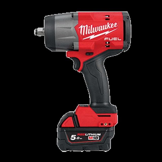 밀워키 충전임팩렌치III M18FHIW2F12-502X(M18FHIWF12대체) 18V(5.0Ah)FUEL 1/2인 치(하이토크) - 상품 이미지