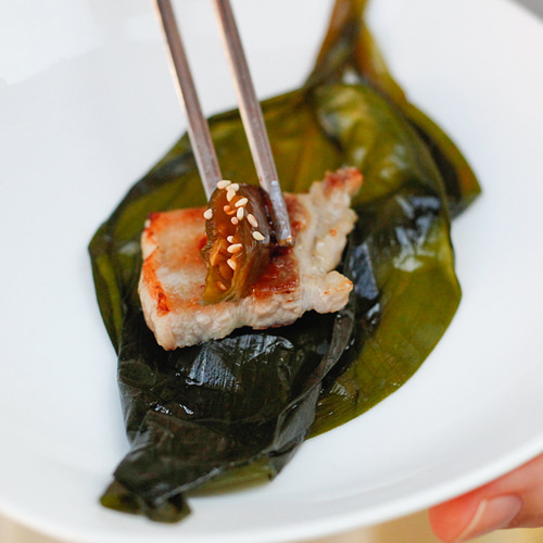 울릉도 명이나물 장아찌 산마늘 간장 국산 절임 향적원 이미지 8