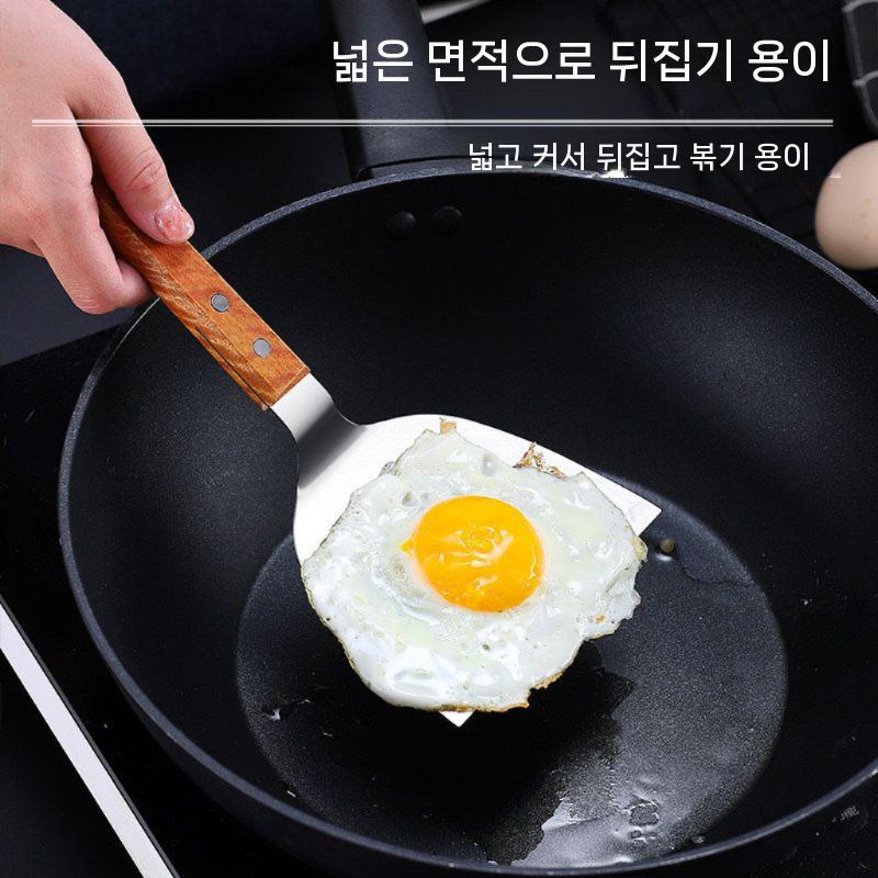 일본식 철판구이 프라이팬삽 야끼소바 오꼬노미야끼 스탠 뒤집개 - 상세 이미지 4