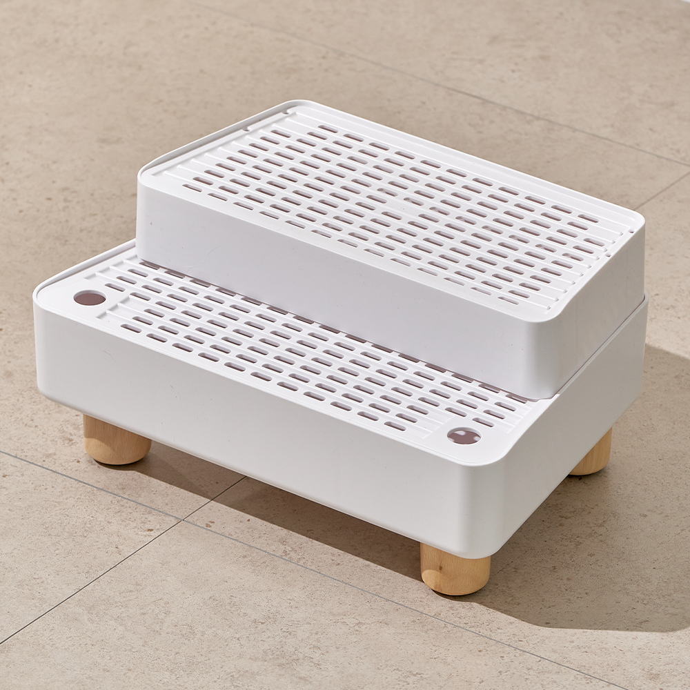 라빌리 오픈형 고양이 자동 화장실 2단 발받침대 - 상세 이미지 3