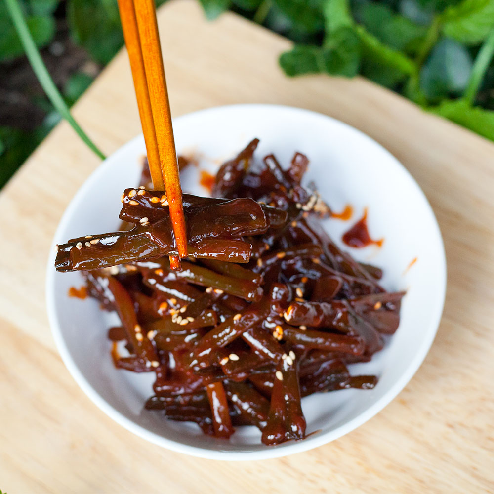 고추장 마늘쫑장아찌 순창 향적원 500g 이미지 6