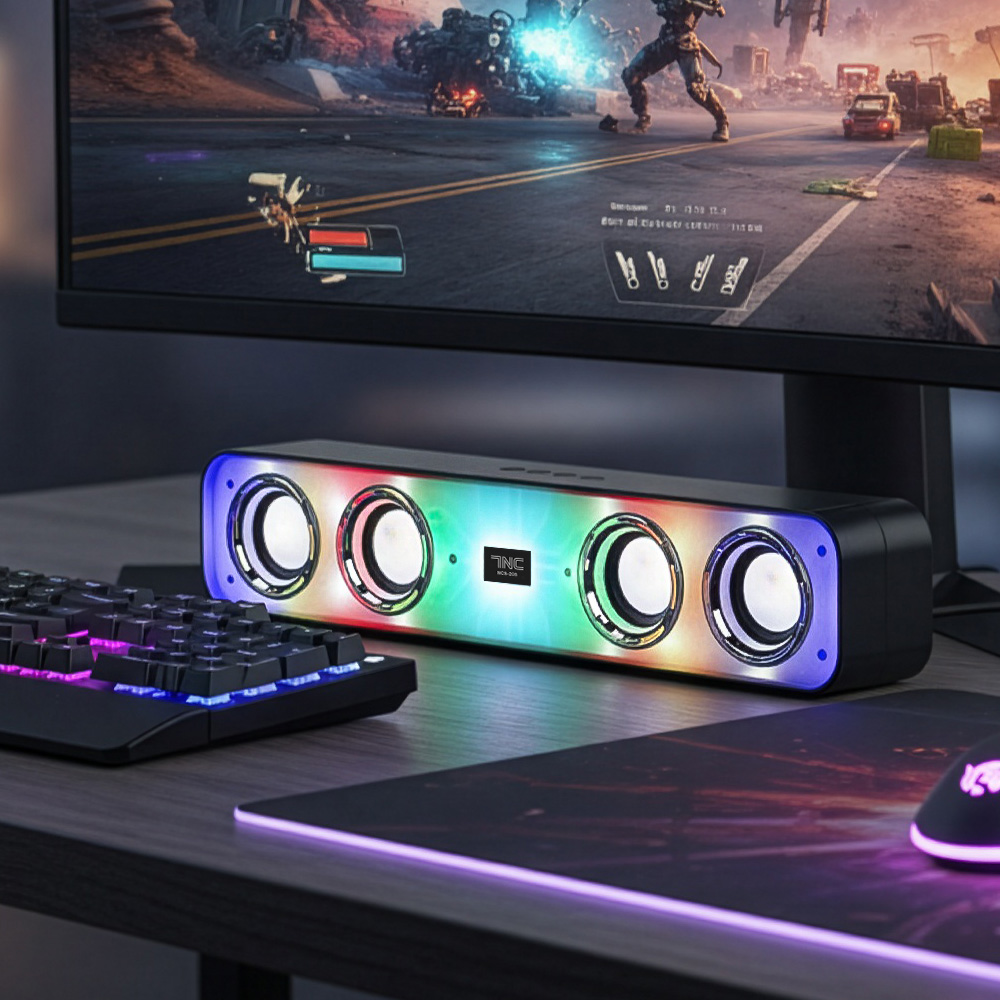 7NC 블루투스 20W 레인보우 무선 스피커 LED - 상세 이미지 2