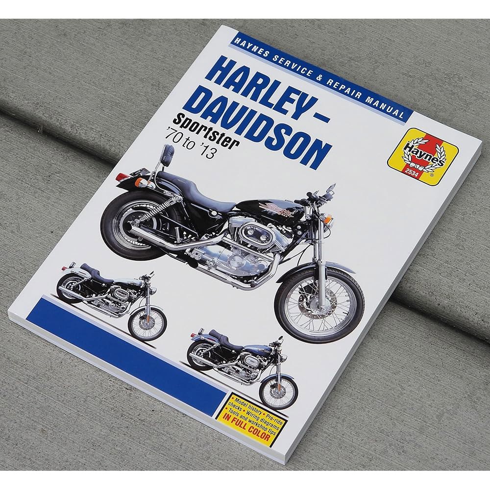 1970-2013 할리 데이비슨 스포츠스터 XL 883 2534 HAYNES 1200 매뉴얼 - 상세 이미지 2