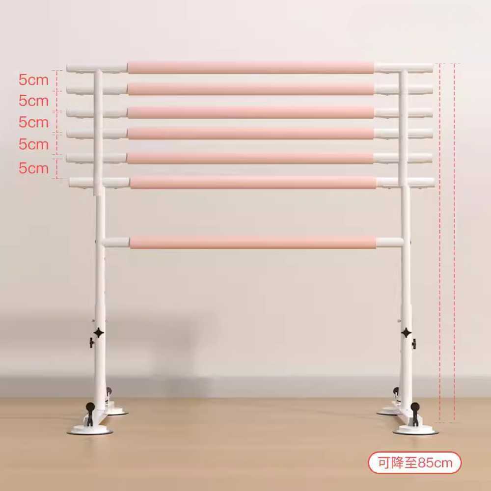 필라테스 발레바 무용바 스트레칭바 요가 댄스 가정용 단일 높이 조절 84-110cm + 1m - 상세 이미지 5