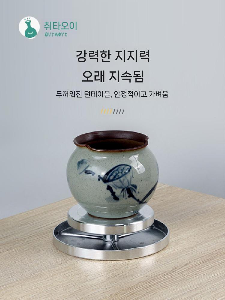 원예 회전판 가드닝 가꾸기 가지치기 분재 받침대 - 상세 이미지 3