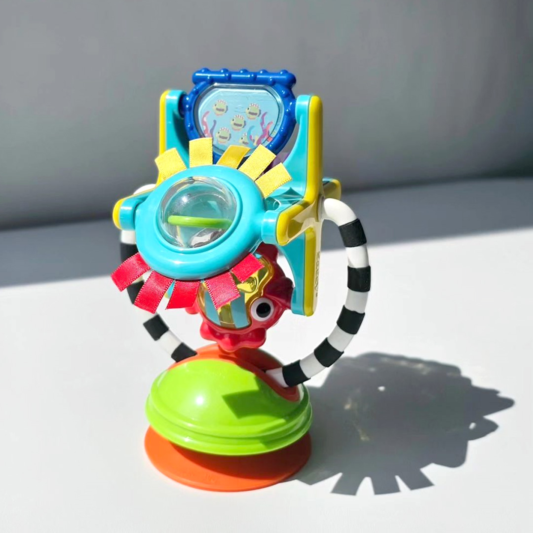 쎄씨 바다 친구 흡착 회전 딸랑이 백일 돌 장난감 신생아 아기 국민 선물 감각 놀이