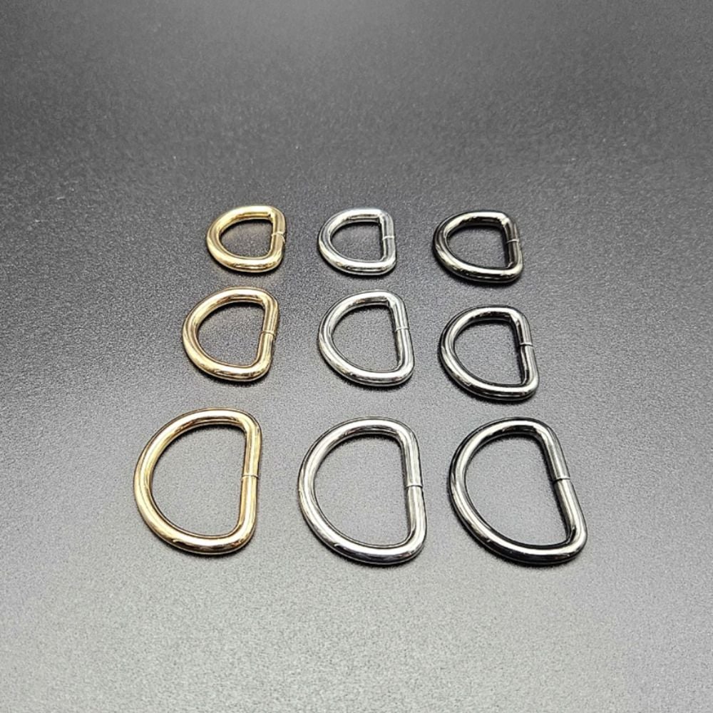 가방 연결 부자재 고리 D링 15.5x12.5mm - 상품 이미지