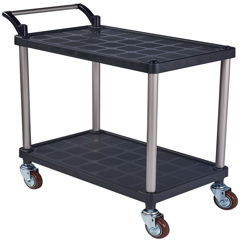 서빙카 플라스틱 2단 중 회색(소폭)바퀴