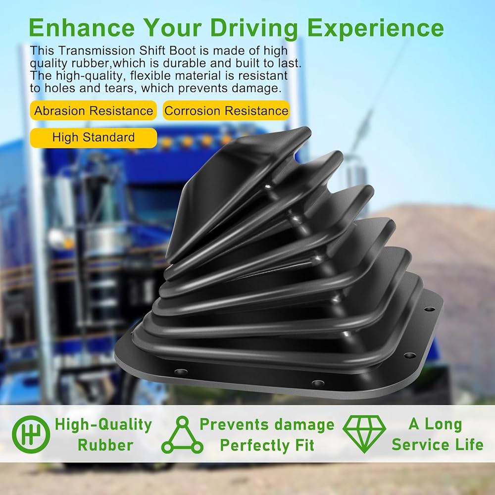 yourour 924-5405 자동/수동 변속기 시프트 모델과 호환, OEM 일부 K042-79 Kenworth 교체. 부츠, - 상세 이미지 3