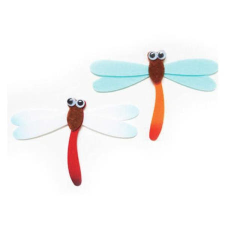 ARTONE 가을게시판 Art펠트 잠자리(대)SET 환경꾸미기재료 (12X8cm)