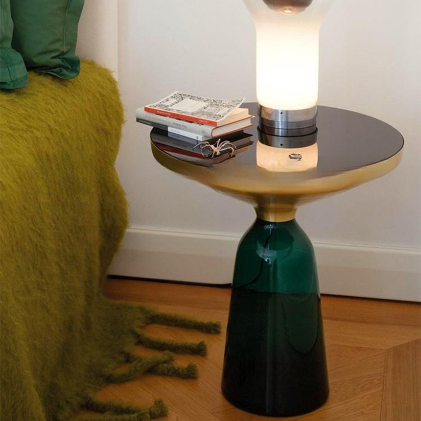 벨 사이드 테이블 거실 소파 유리 침대 옆 협탁 Bell Side Table A