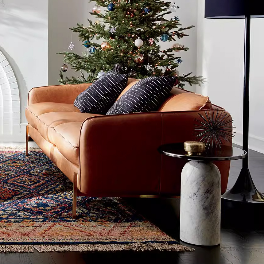 마블 컬럼 심플 대리석 사이드 테이블 모던 카페 거실 티 협탁