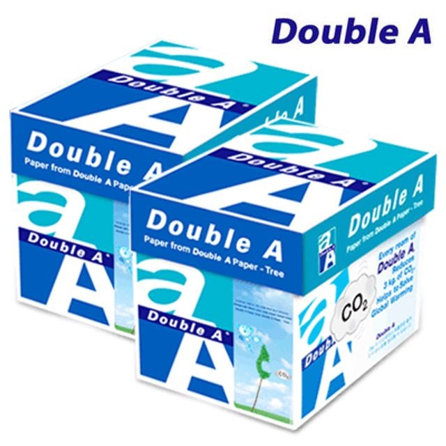 더블에이 A4 복사용지(A4용지) 80g 2500매(2 BOX) - 메인 이미지