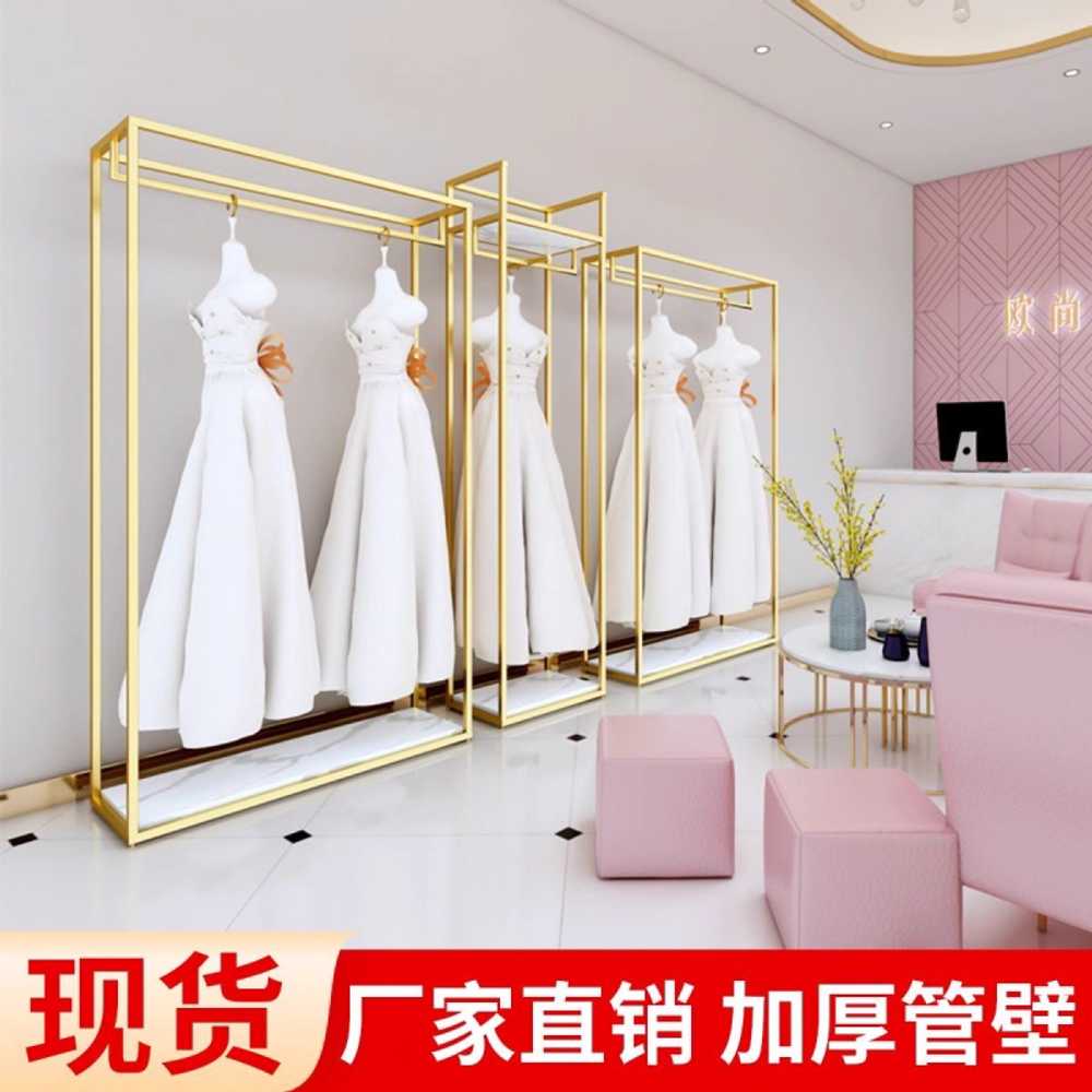 웨딩드레스 행거 스튜디오 스탠드 편집샵 롱드레스 랙 200x60cm 이미지 6