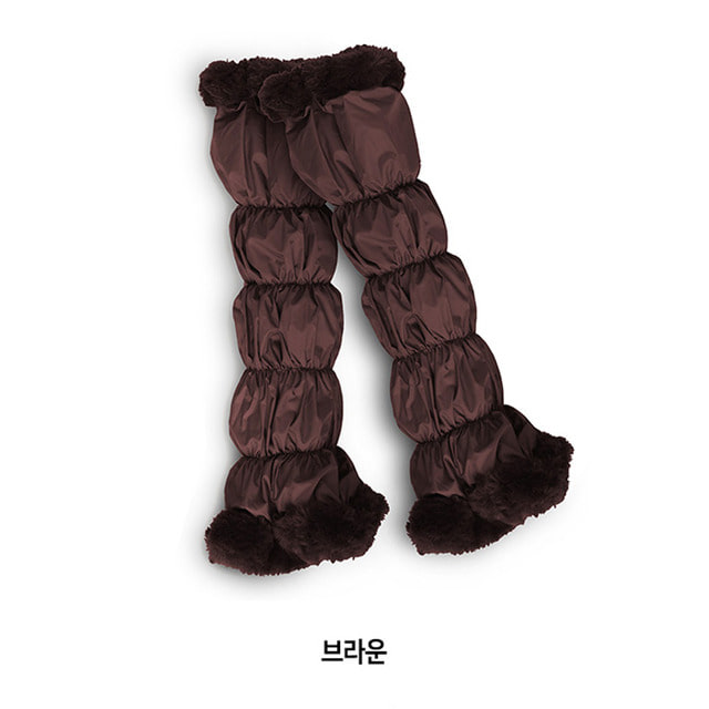 올래 패딩 핸드워머 롱팔목1쌍엄지손 패딩워머 방한 보온 토시 워머 - 상세 이미지 3