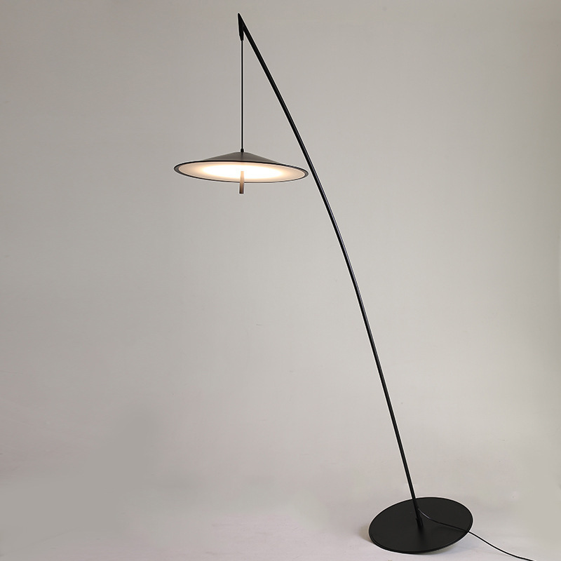노르딕 낚시 장스탠드 조명 거실 침실 카페 플로어램프 Nordic Fishing Floor Lamp 삼색광 - 상세 이미지 2