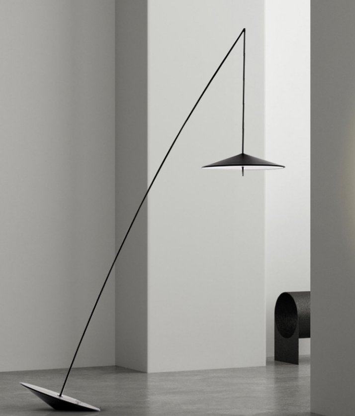 노르딕 낚시 장스탠드 조명 거실 침실 카페 플로어램프 Nordic Fishing Floor Lamp 삼색광 - 상세 이미지 3