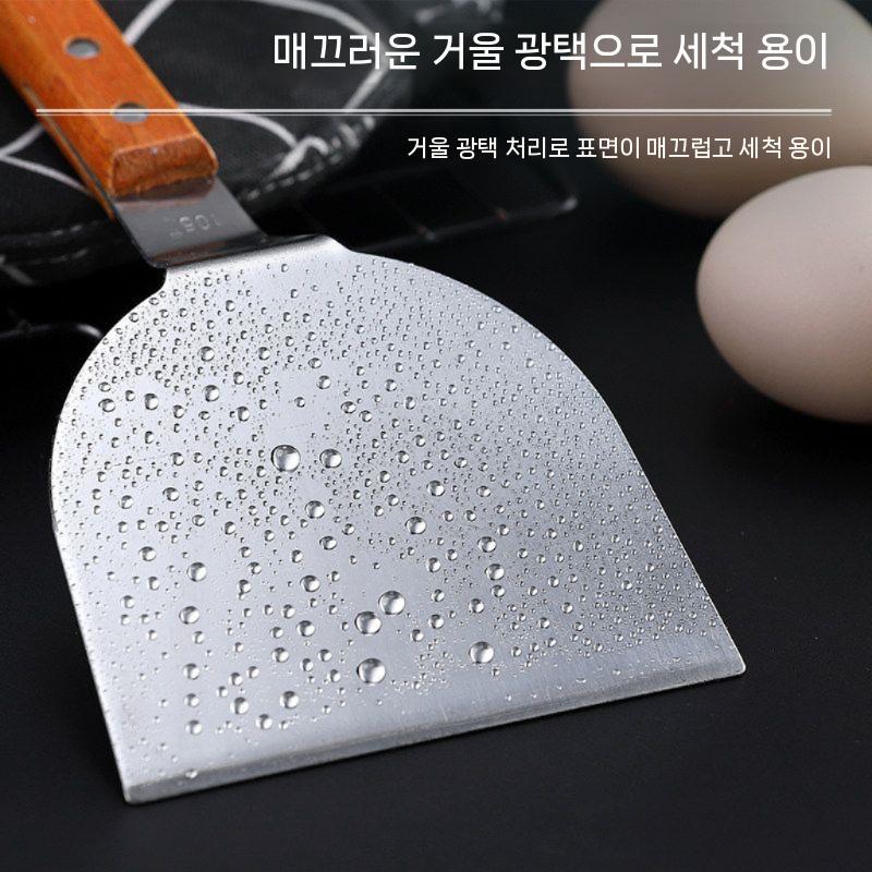 일본식 철판구이 프라이팬삽 야끼소바 오꼬노미야끼 스탠 뒤집개 - 상세 이미지 3