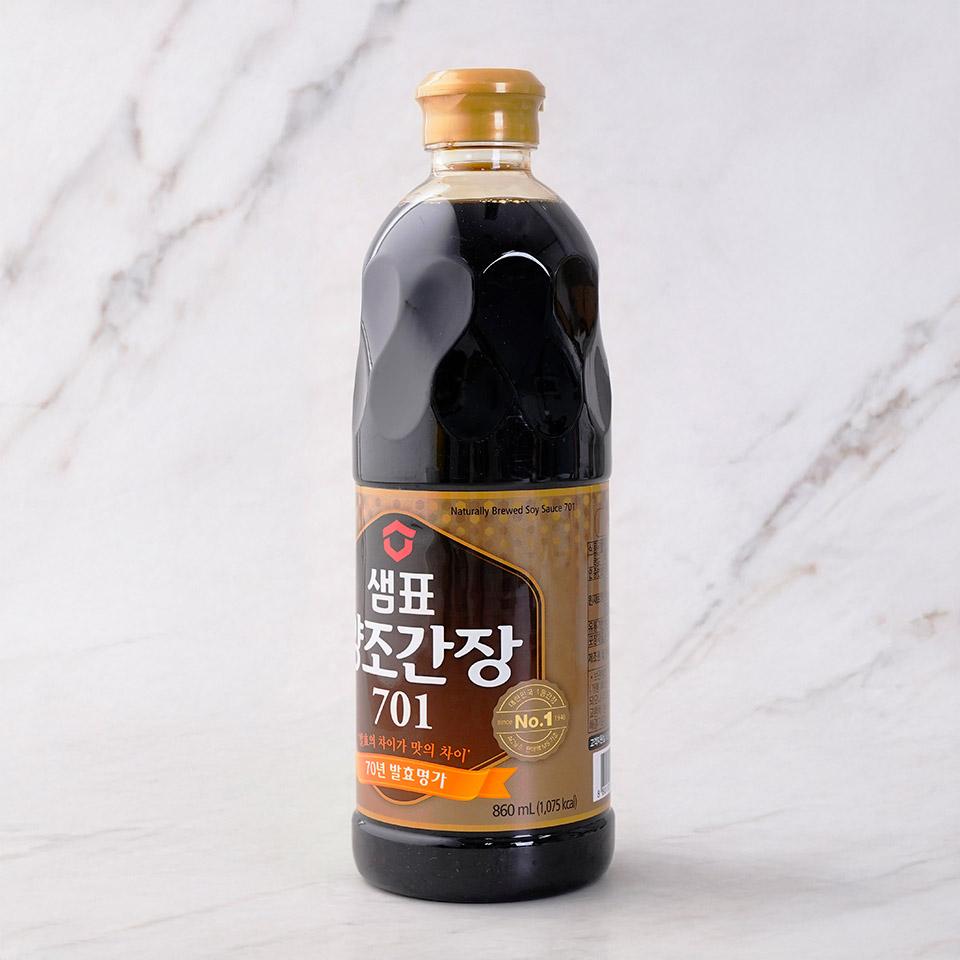 메가마트 샘표 양조간장(701) 860ml - 상세 이미지 2