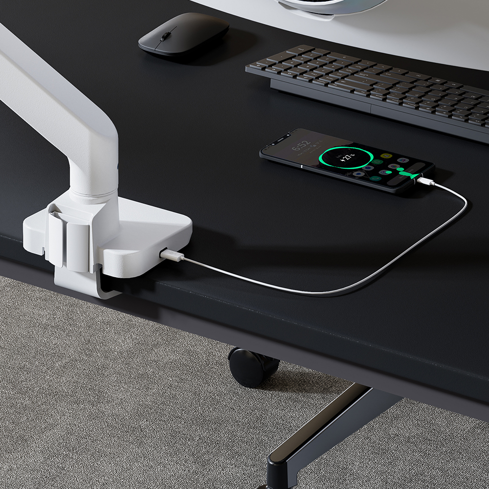 오레즈 모니터암 1.8M USB-A 및 USB-C 케이블 키트 ONN04DS - 상세 이미지 3