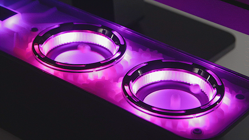 7NC 블루투스 20W 레인보우 무선 스피커 LED - 상세 이미지 4