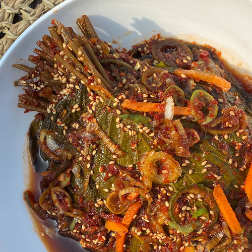 양념깻잎장아찌 1kg 밑반찬 순창 향적원 국산 - 상품 이미지