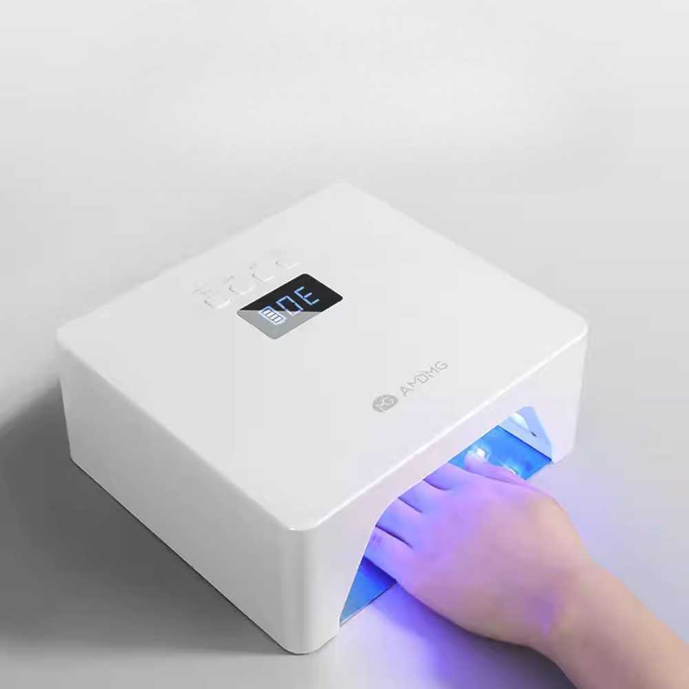 스탠드 이동식 젤 네일 램프 페디큐어 페디 각도저절 화이트-플러그인 - 상세 이미지 2