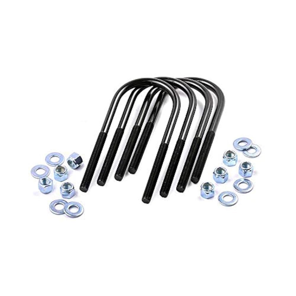 1.3cm(1/2인치) 라운드 서스펜션 U-볼트 x 7.9cm(2.75인치) 블랙 29.9cm(11.5-7646), - 상품 이미지