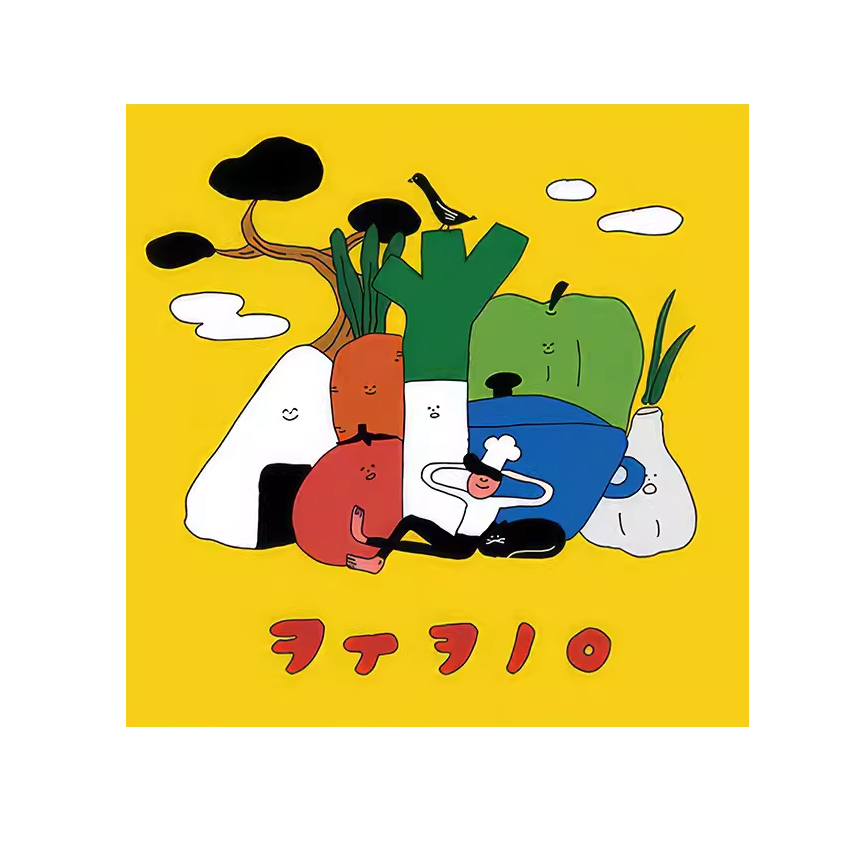 플로랄 캔버스 귀여운그림 캔버스 인테리어 액자 83cm - 상세 이미지 3