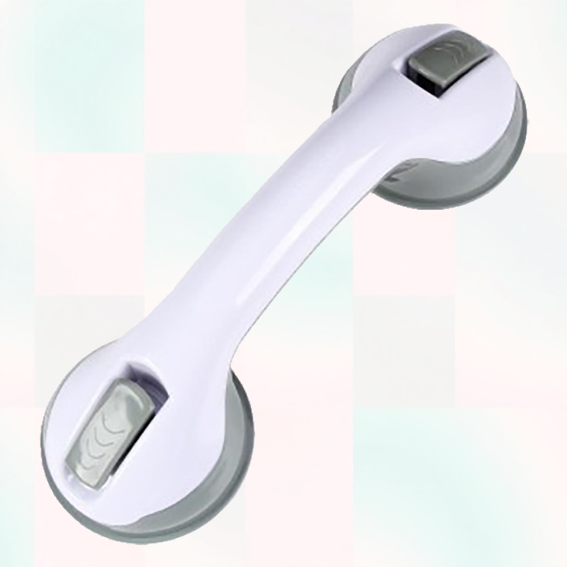 타일 원터치 압축 레버 화장실 욕실 안전 손잡이 - 상품 이미지