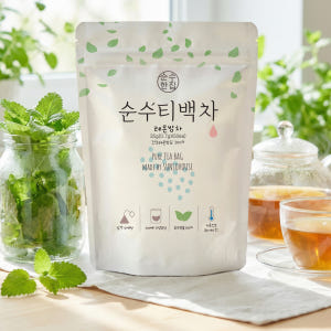 순수한집 레몬밤차 티백 50개입 맛있게 먹은 솔직 후기 - 상품 이미지 3
