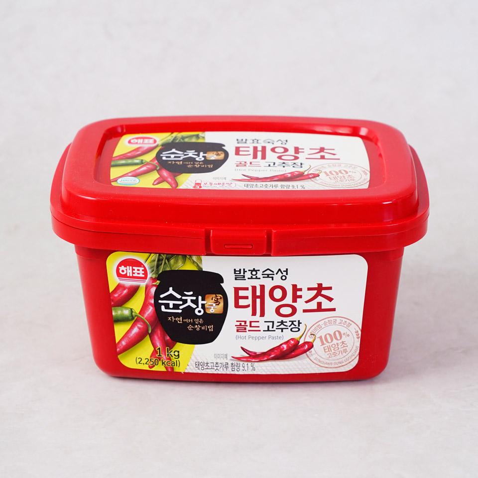 메가마트 사조 해표 순창궁 태양초 골드고추장 1KG - 상품 이미지
