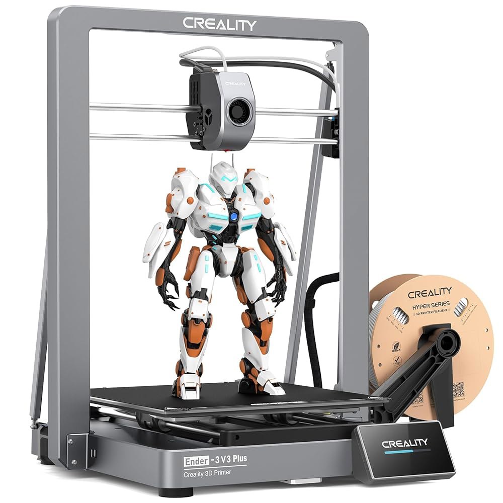 크리알리티 엔더 3 V3 플러스 3D 프린터, CoreXZ 600mm /s 고속 인쇄, 자동 평준화, 직접 구동 압출기, 안정적인 금속 빌드, 트라이 메탈 노즐 300 300 33 - 상품 이미지