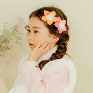유아 여아 아기 아동 한복 머리띠 헤어핀 머리핀 악세사리 장식 장신구 명... 육아맘 솔직 후기 | 실사용 리뷰 - 상품 이미지 2