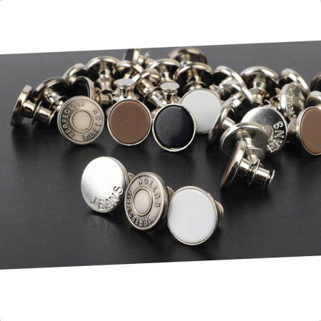 상세설명에표시 셀프 바지 수선 다양한 모양 허리둘레 조절 마개 단추