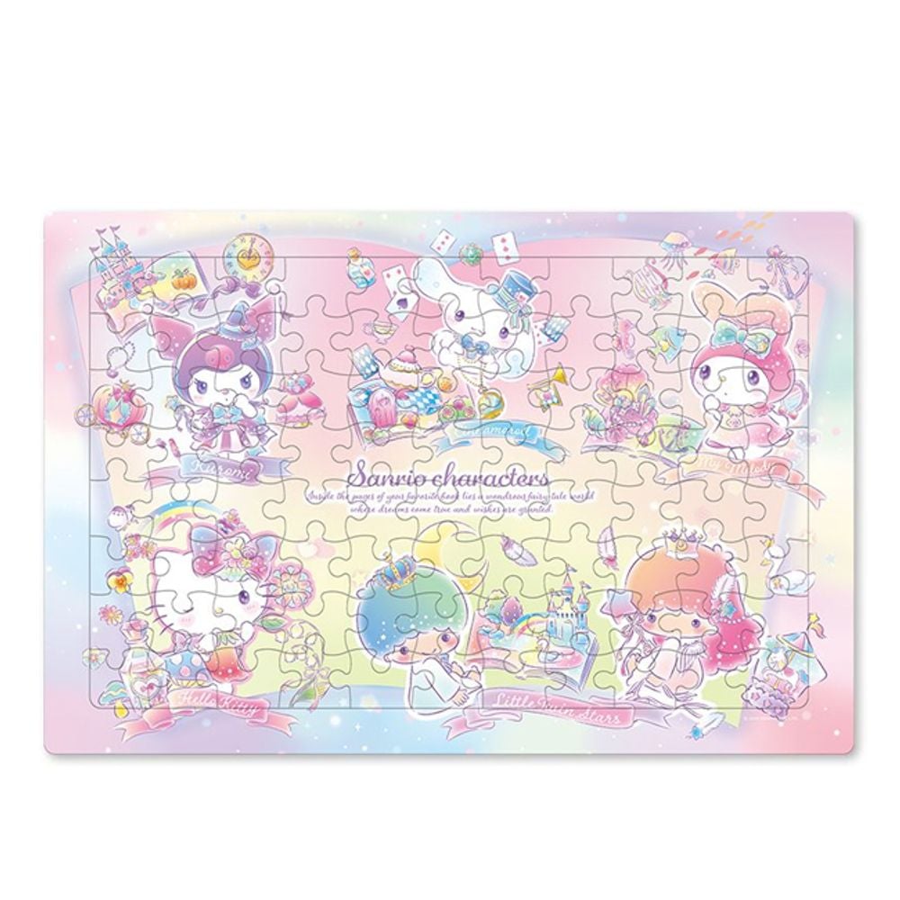 산리오 캐릭터즈 판퍼즐 88pcs 1P 어린이 직소퍼즐 - 상품 이미지