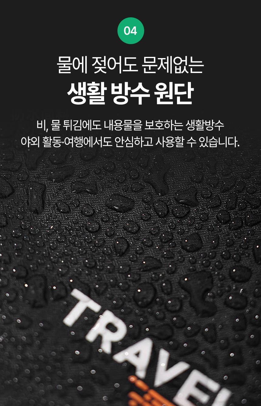해외 여행용 초경량 접이식 가방 백팩 배낭 - 상세 이미지 5