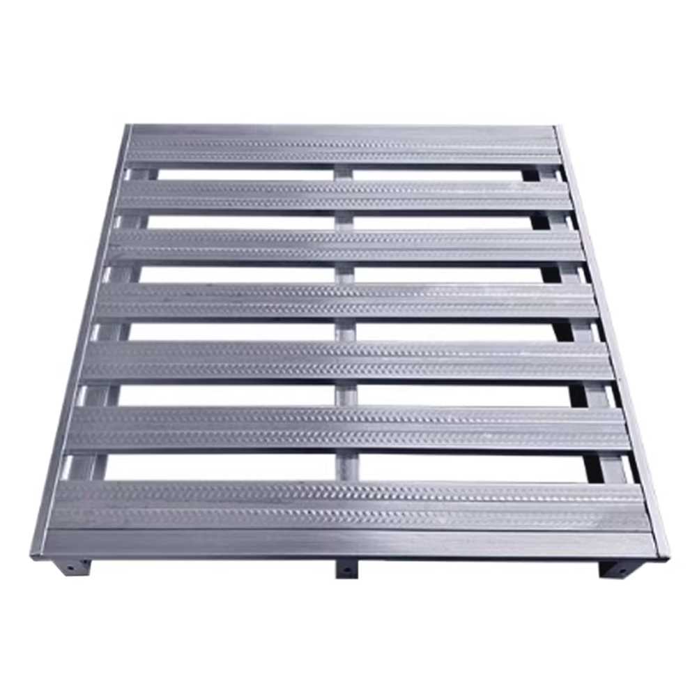 고하중 파렛트 강철 철제 냉동창고 공장 물류 파렛트 1100x1300x125mm 아연22kg - 상품 이미지