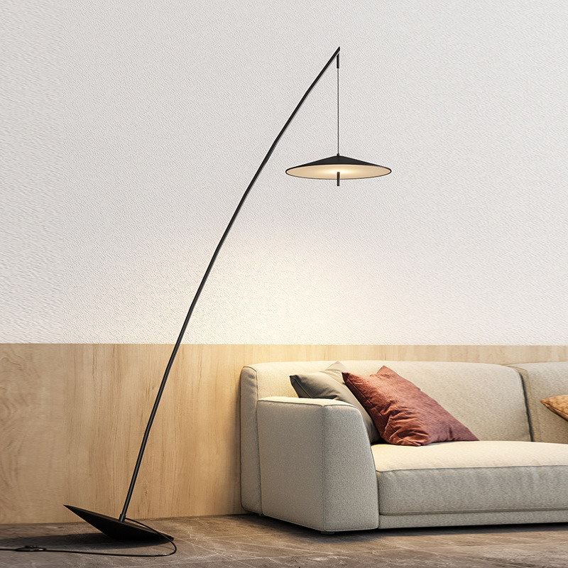 노르딕 낚시 장스탠드 조명 거실 침실 카페 플로어램프 Nordic Fishing Floor Lamp 삼색광 - 상세 이미지 4