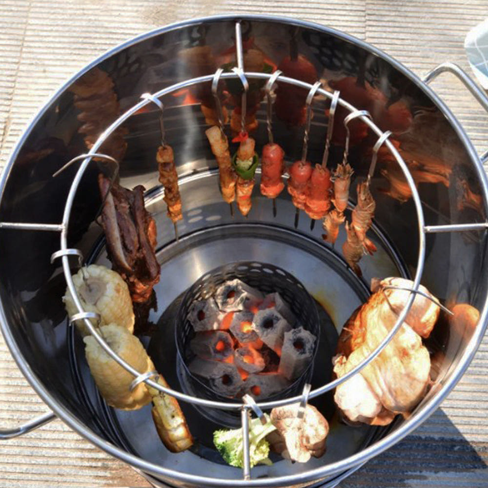 바베큐 조리 이미지