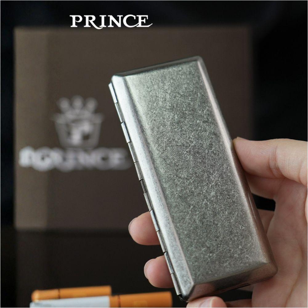 PRINCE 엔틱 실버 빈티지 담배케이스 메탈 케이스 - 상품 이미지