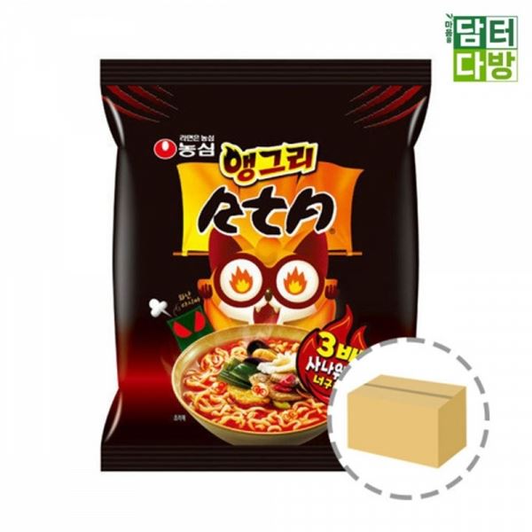 앵그리 40봉 농심 1BOX 너구리 - 메인 이미지