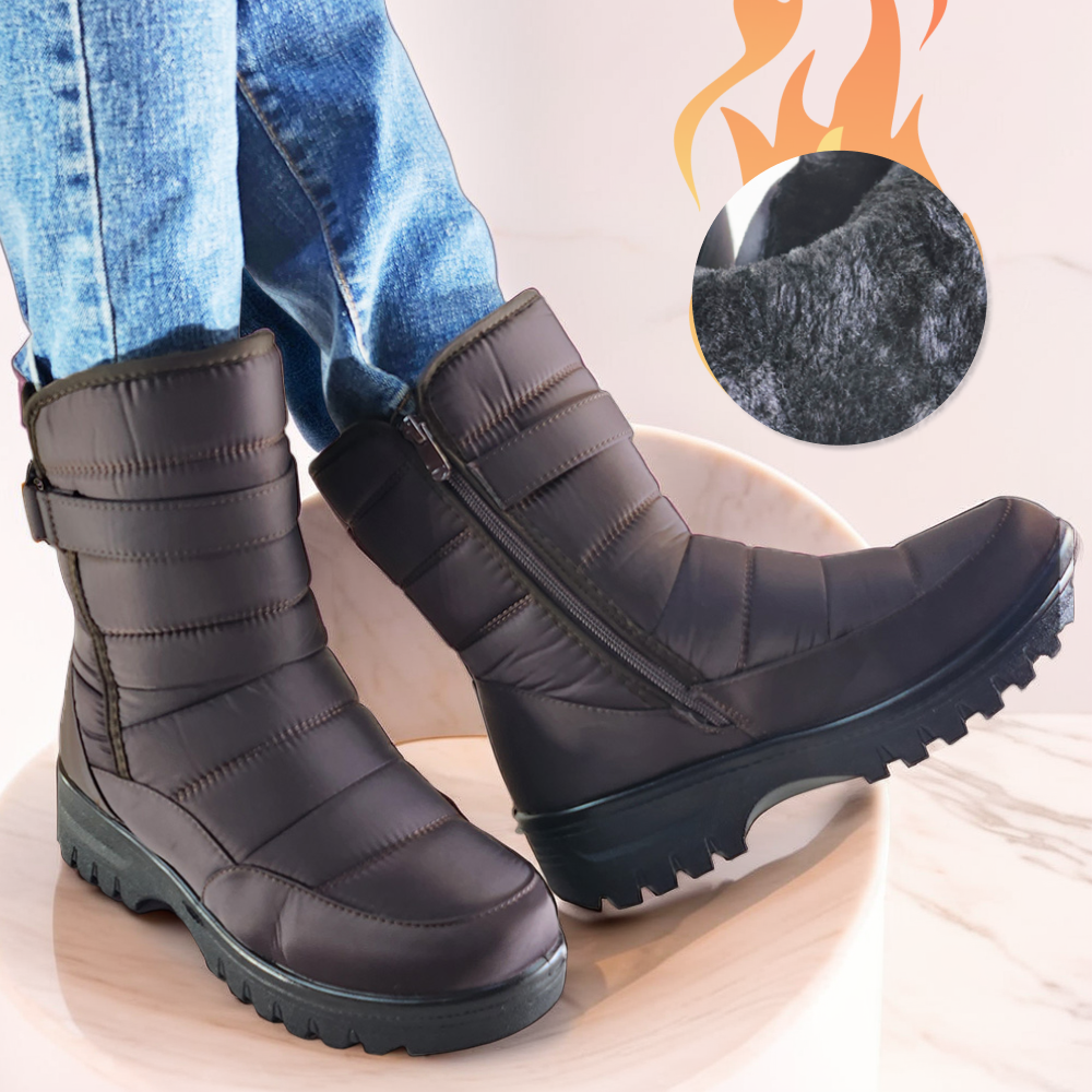패딩 부츠 방한 신발 슈즈 여성 앵글 3825