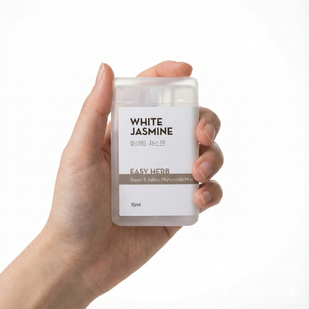 이지허브 포켓 섬유향수 휴대용 섬유탈취제 룸스프레이 드레스퍼퓸 화이트자스민 15ml - 상세 이미지 3