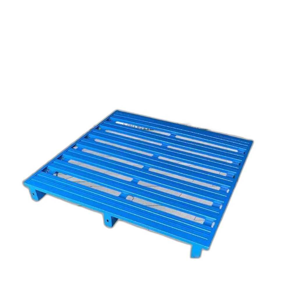 고하중 파렛트 강철 철제 냉동창고 공장 물류 파렛트 1100x1300x125mm 아연22kg - 상세 이미지 3