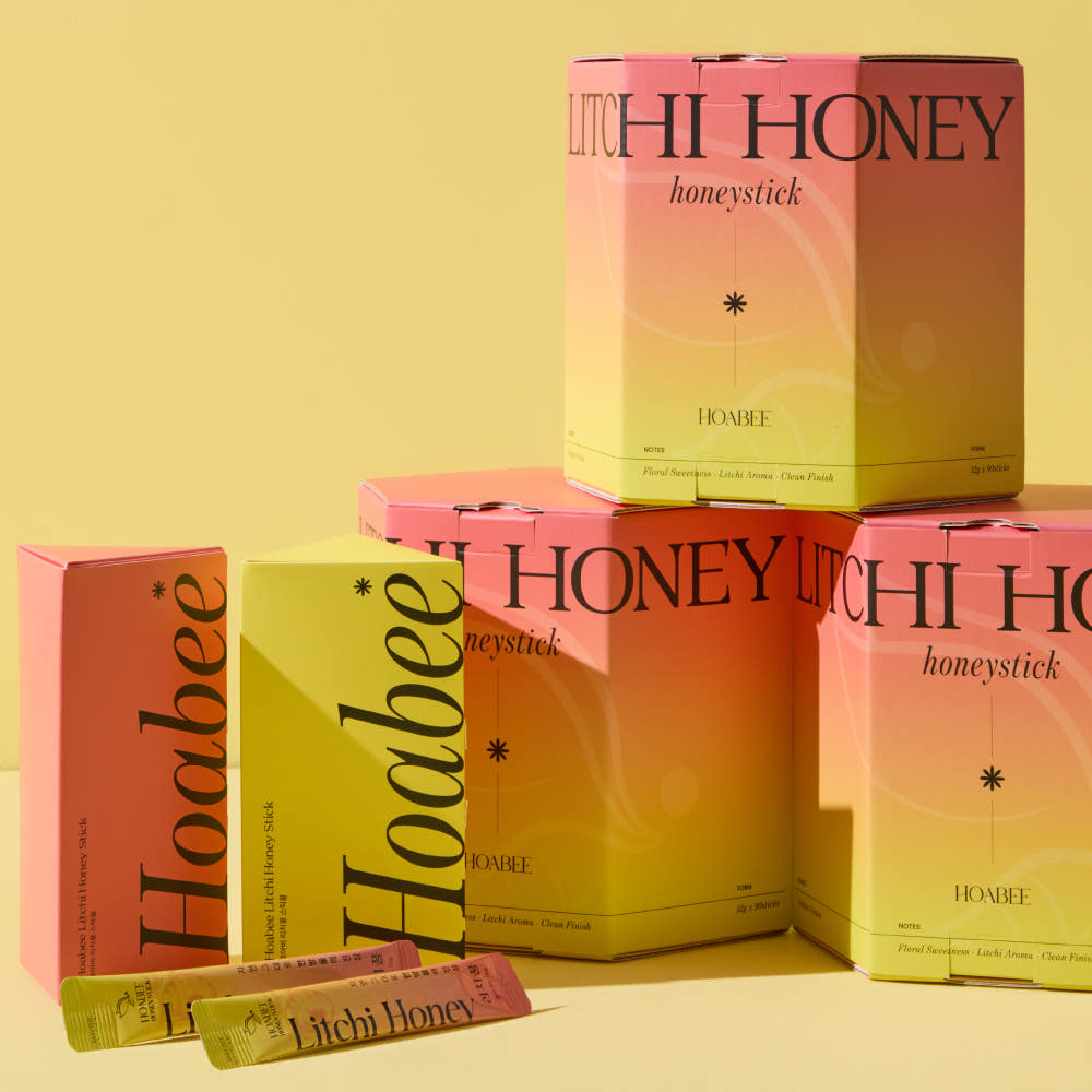 [호아비] 베트남 리치 꿀 스틱 12g, 90개입